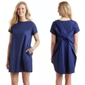 Vineyard Vines bow back cocktail dress